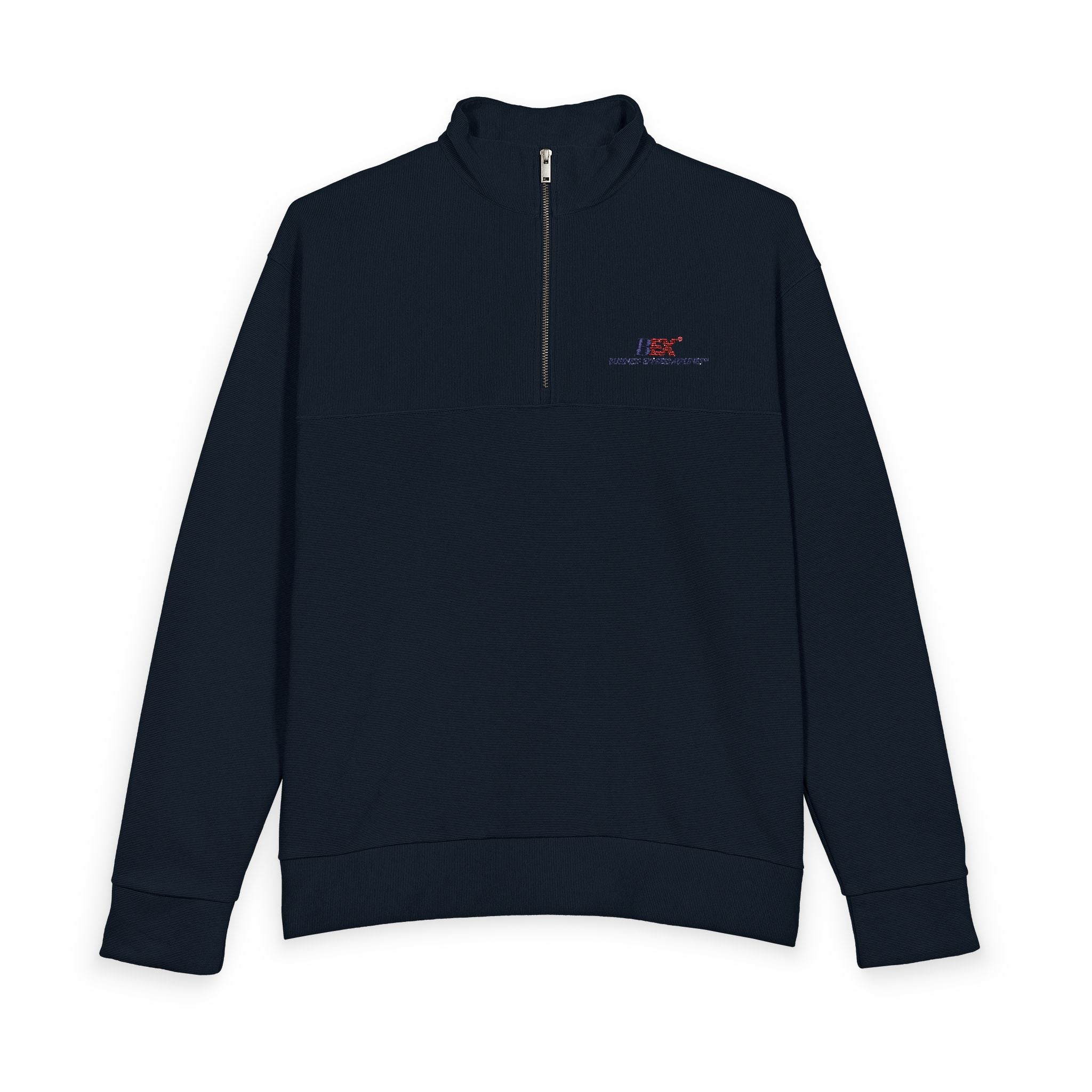 Business Express Airlines Heavy Knit Quarter-Zip Sweatshirt