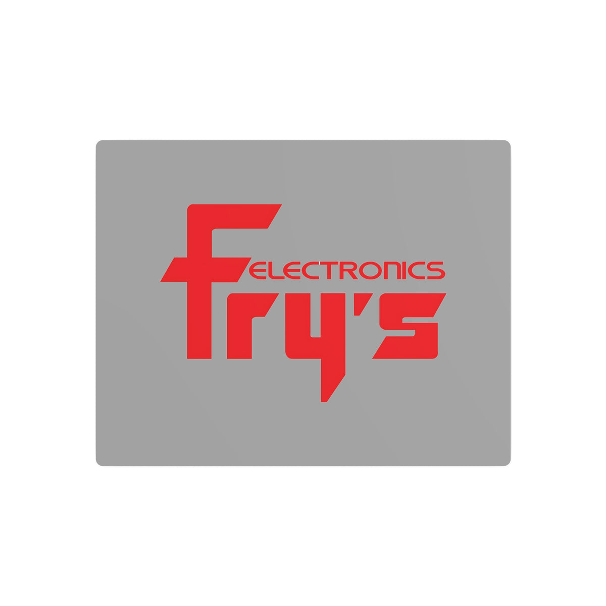 Fry's Electronics Metal Sign