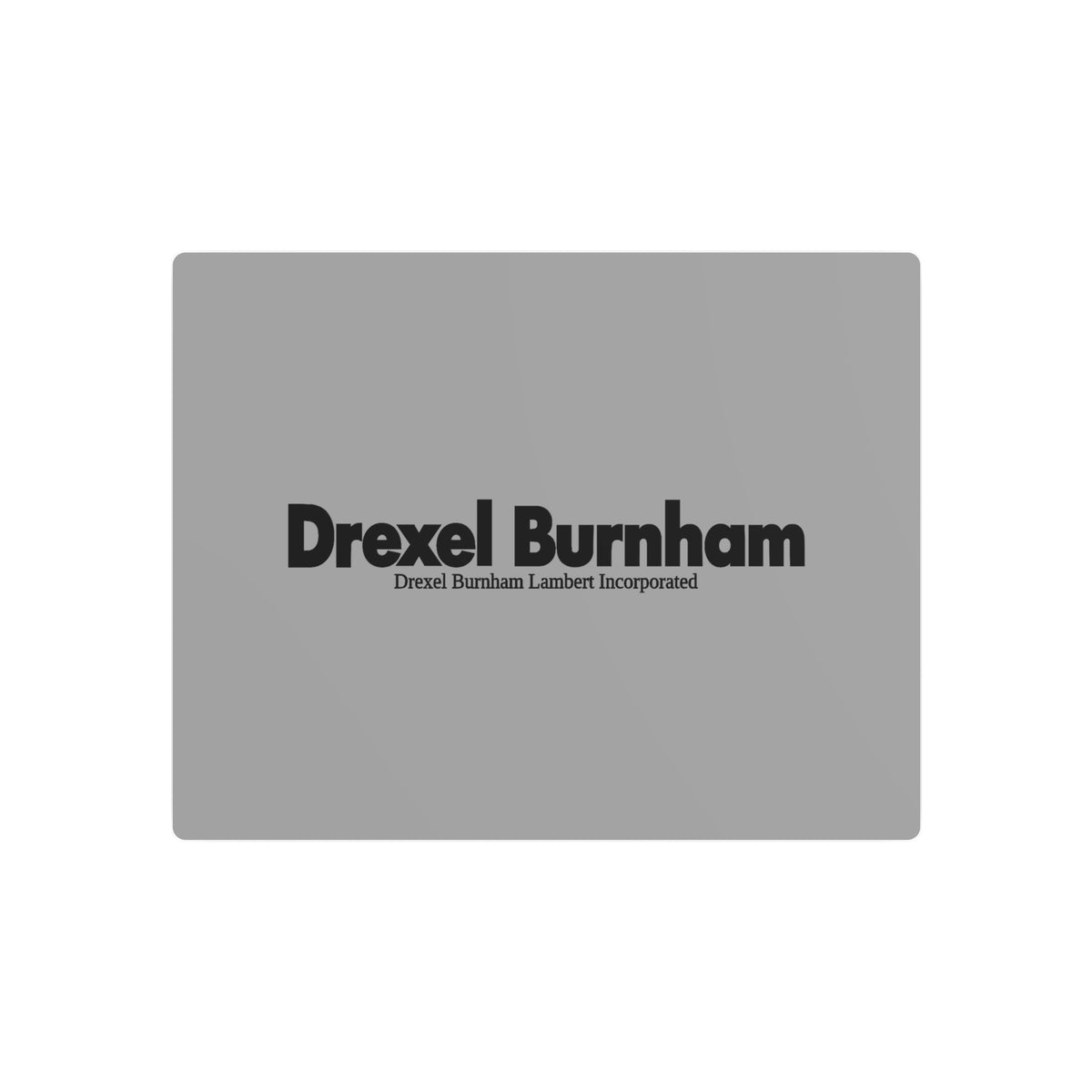 Drexel Burnham Lambert Metal Sign