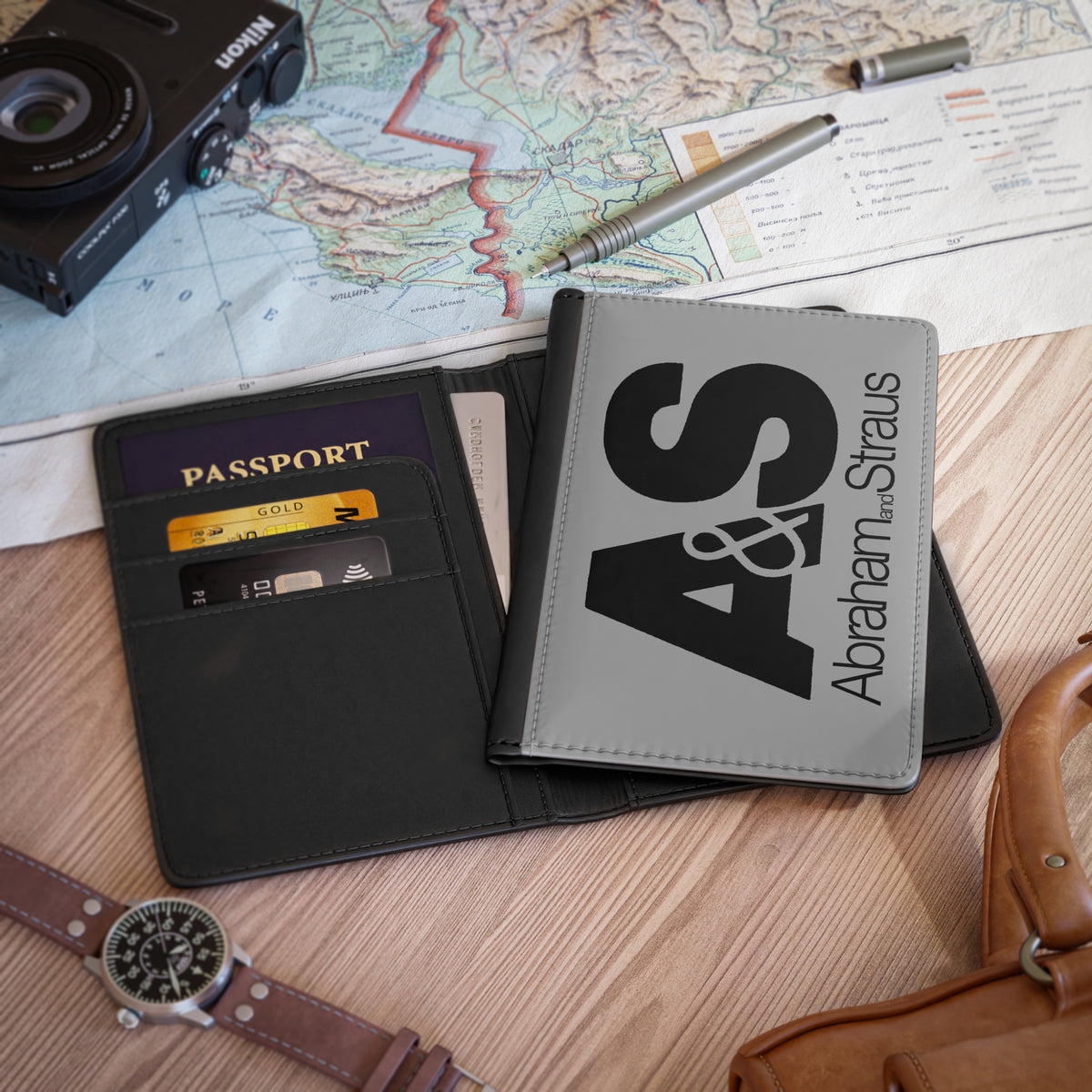 Abraham & Straus Passport Cover