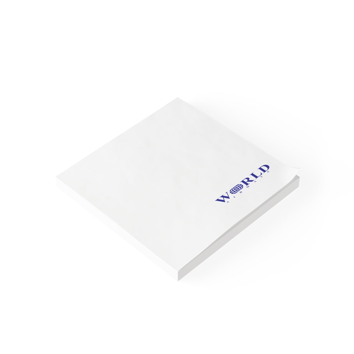 World Airways Sticky Post-it Note Pad
