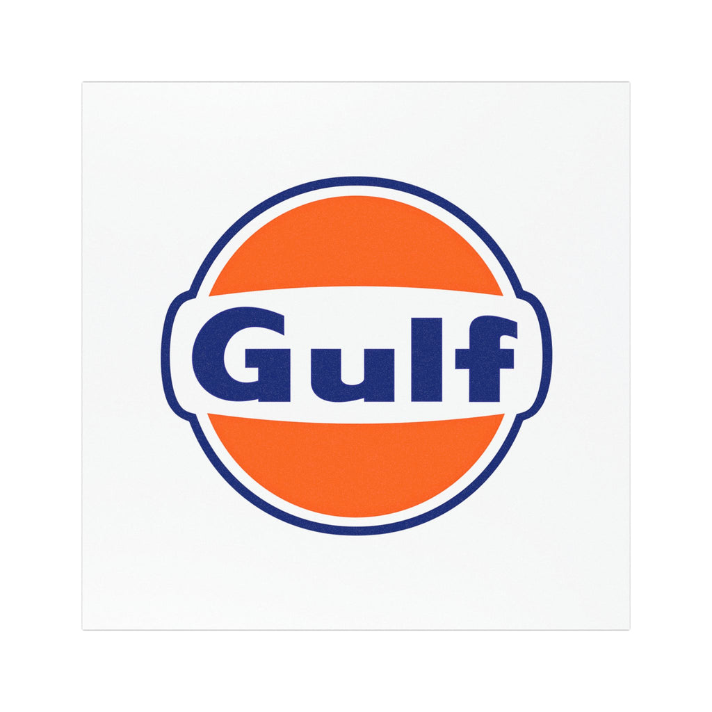 Gulf Oil Car Magnet