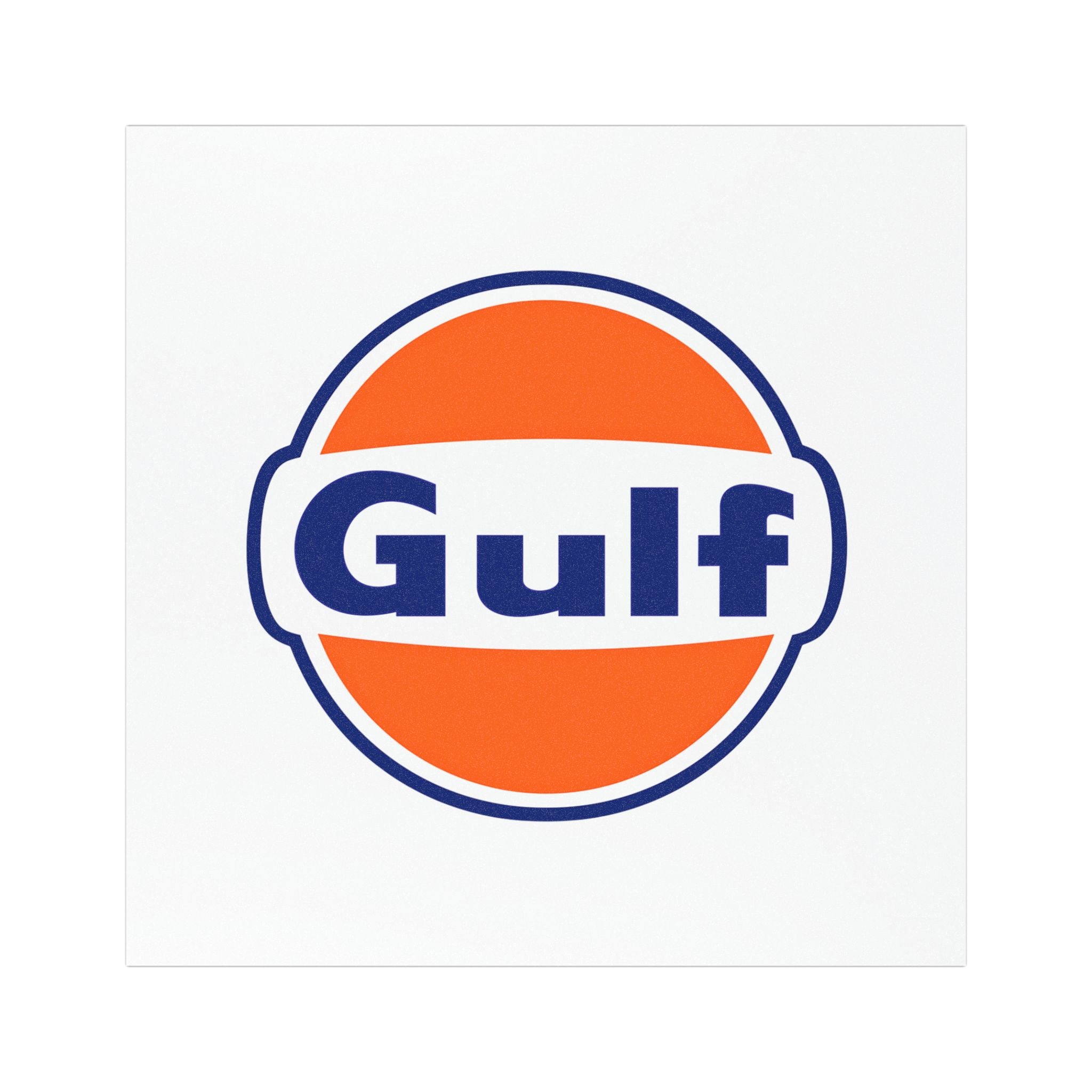 Gulf Oil Car Magnet