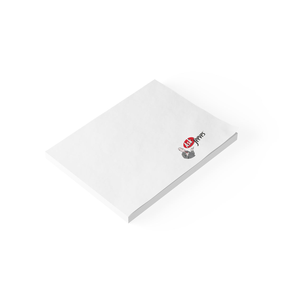 Ask Jeeves Sticky Post-it Note Pad