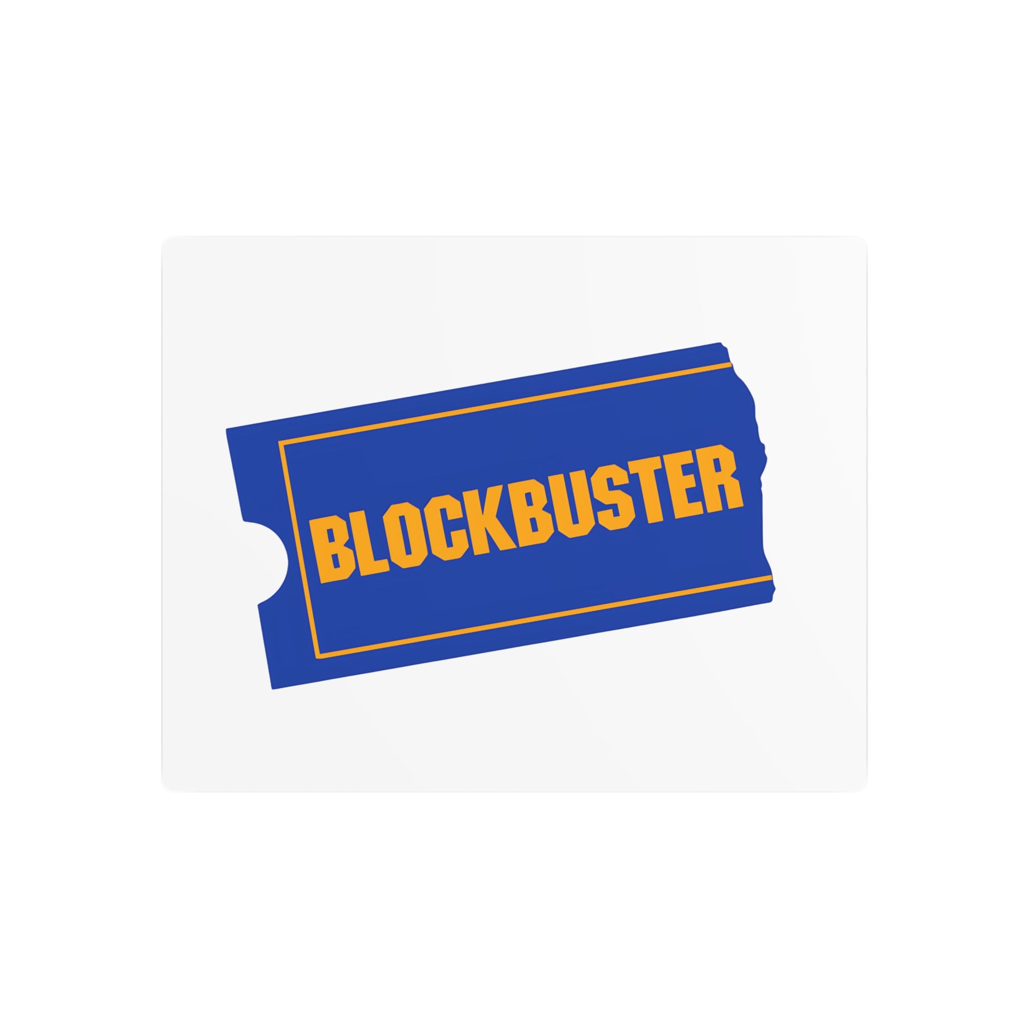 Blockbuster Video Metal Sign