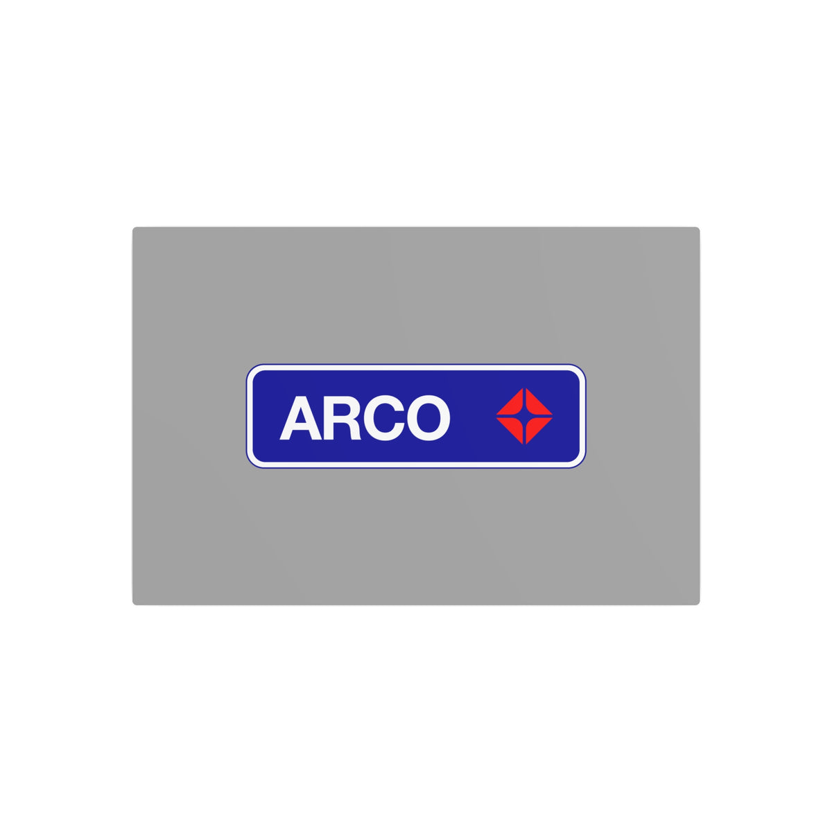 ARCO (Atlantic Richfield) Metal Sign