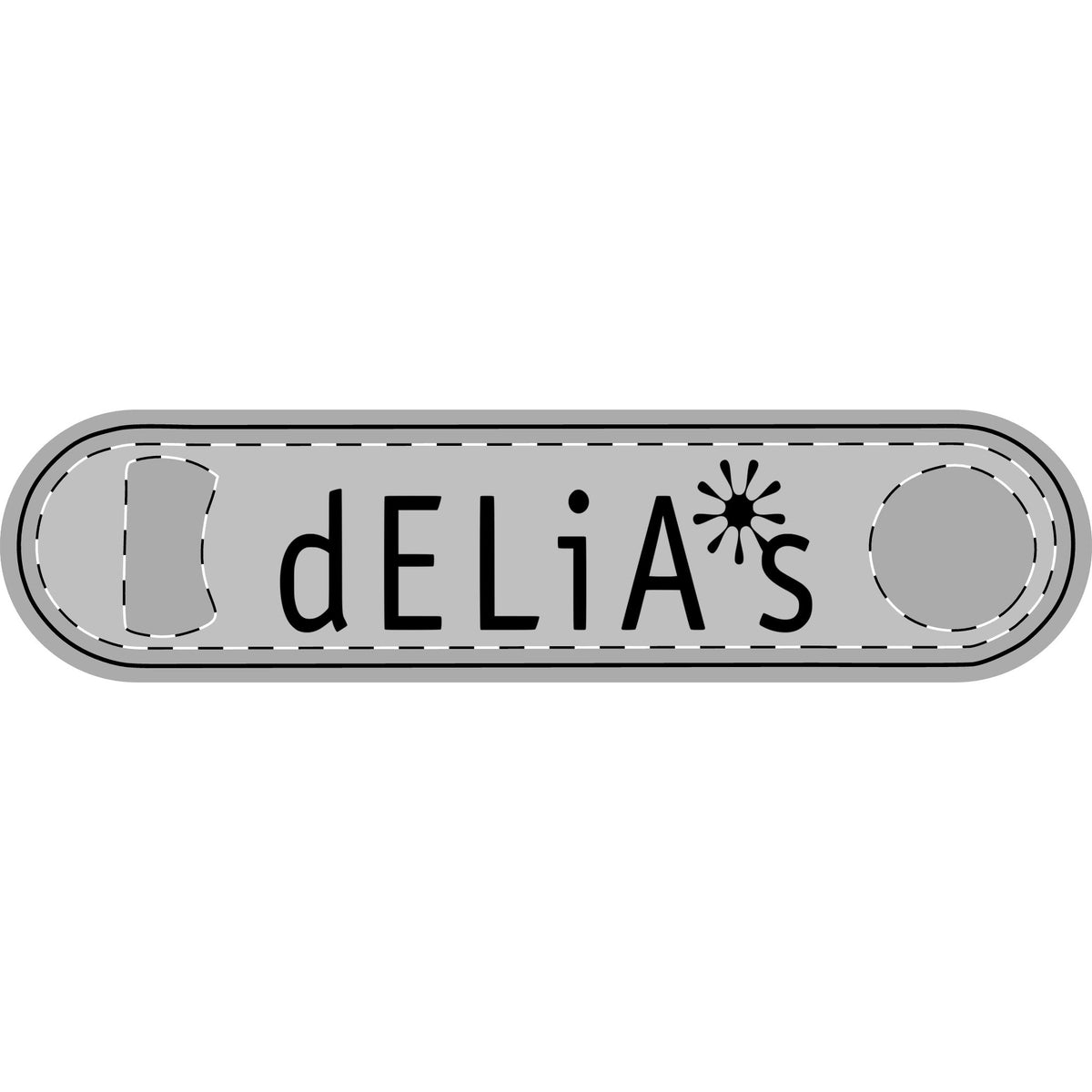 Delia's Metal Bottle Opener