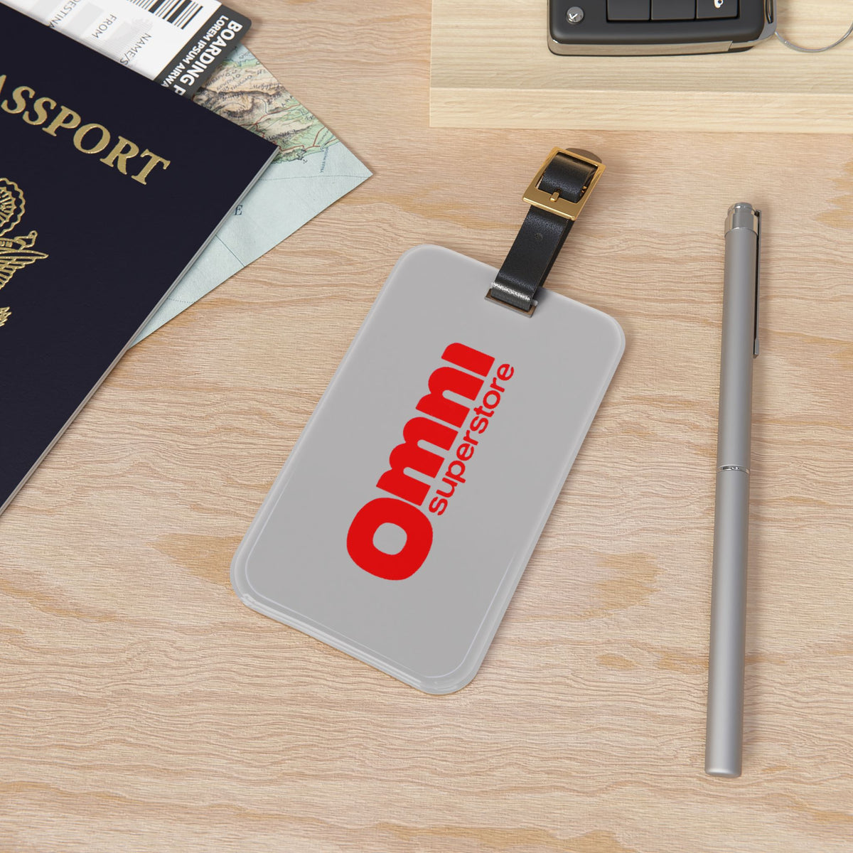 Omni Superstore Luggage Tag