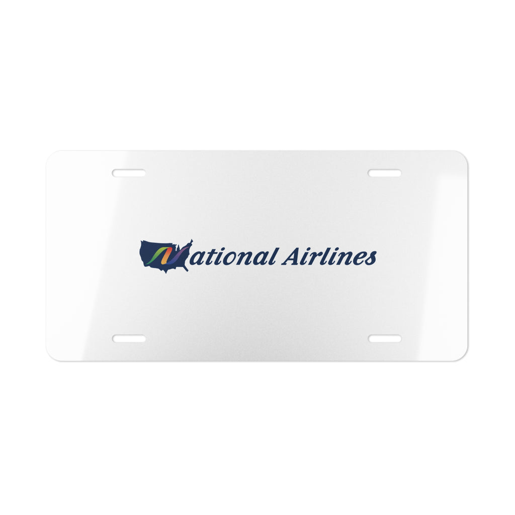 National Airlines (1999-2002) Vanity License Plate