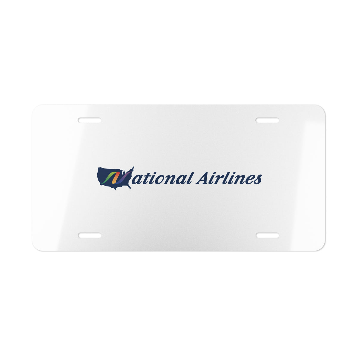 National Airlines (1999-2002) Vanity License Plate