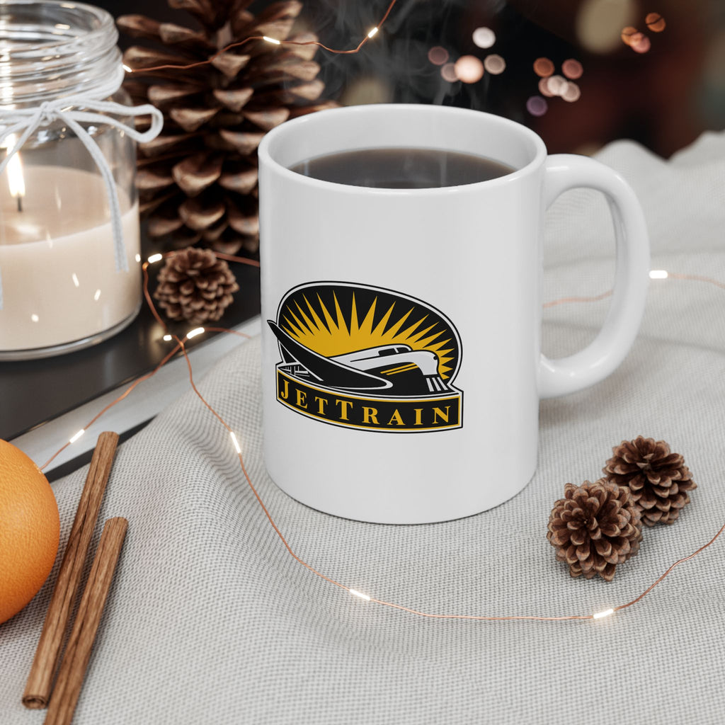 Bombardier JetTrain Ceramic Coffee Mug