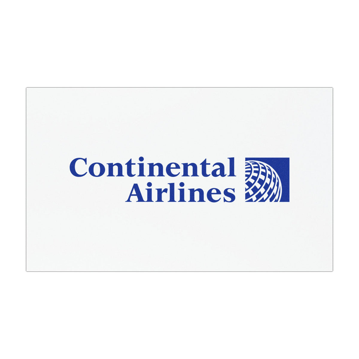 Continental Airlines Car Magnet