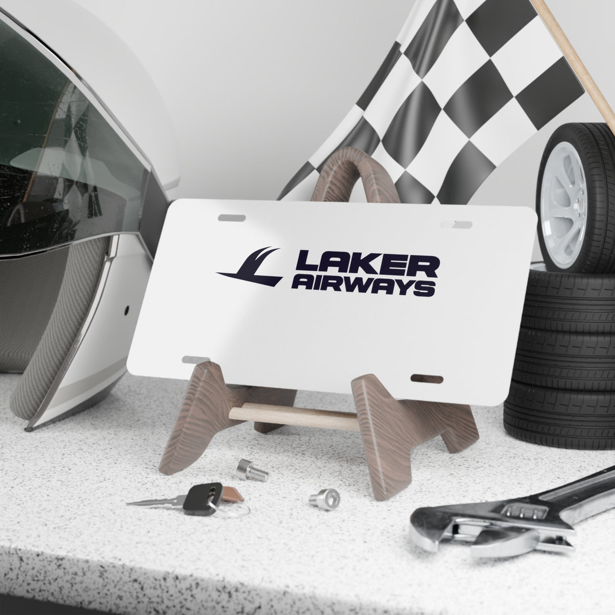 Laker Airways Vanity License Plate