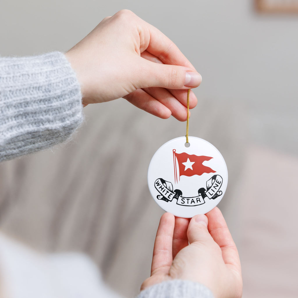 White Star Line Ceramic Ornament