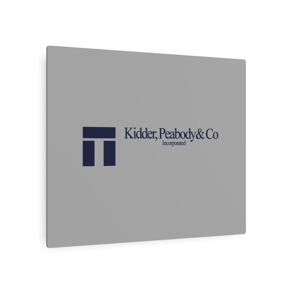 Kidder, Peabody & Co. Metal Sign