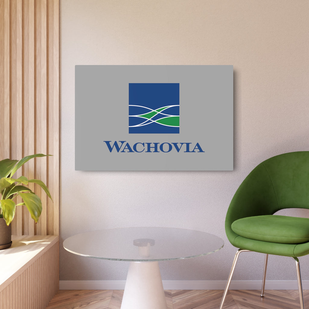 Wachovia Metal Sign