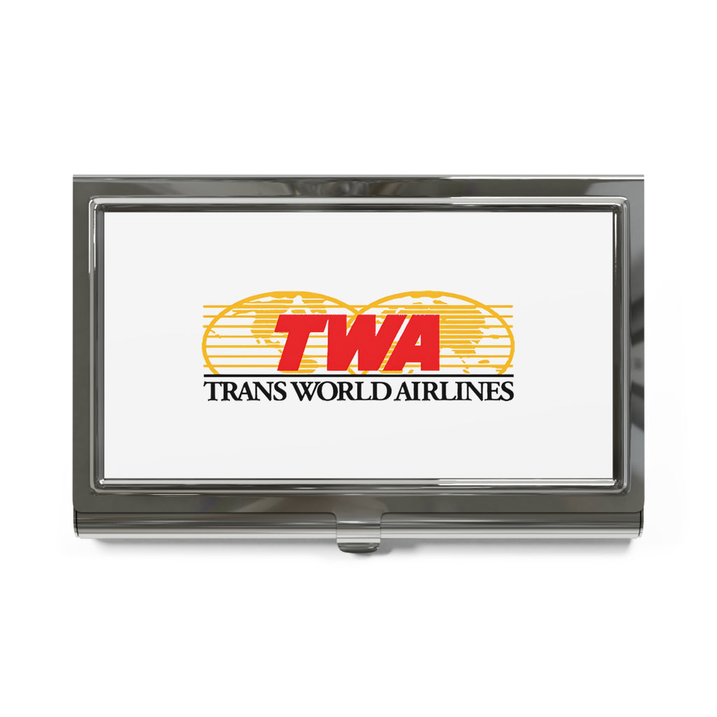 Trans World Airlines (TWA) Metal Business Card Holder