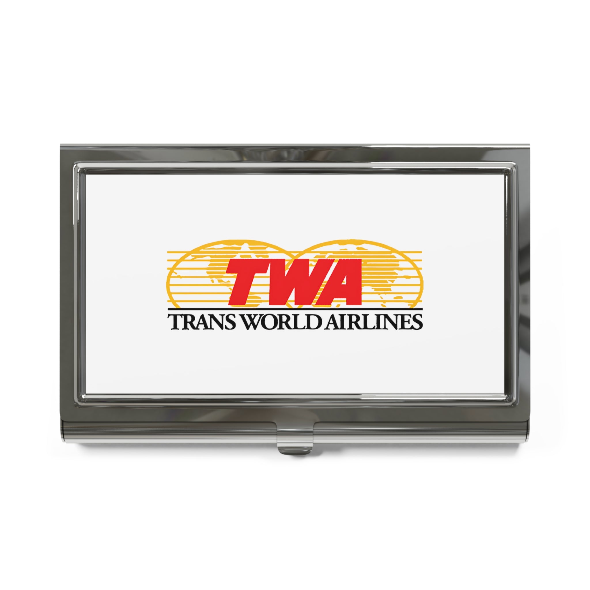 Trans World Airlines (TWA) Metal Business Card Holder