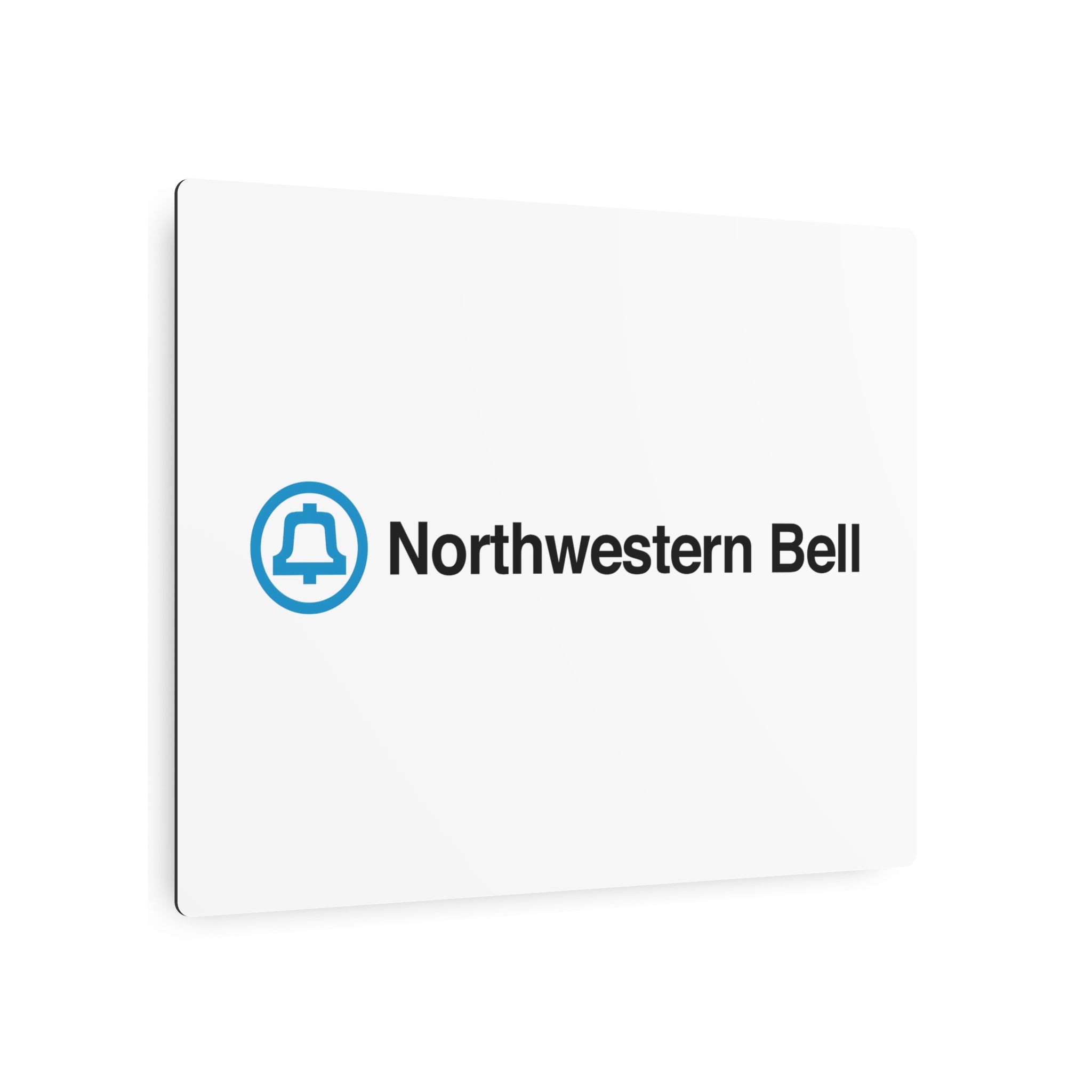 Northwestern Bell Metal Sign