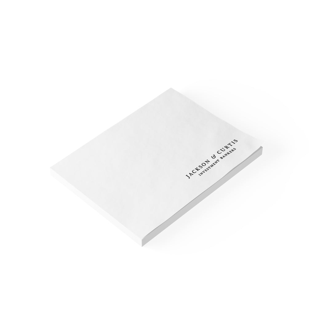 Jackson & Curtis Sticky Post-it Note Pad