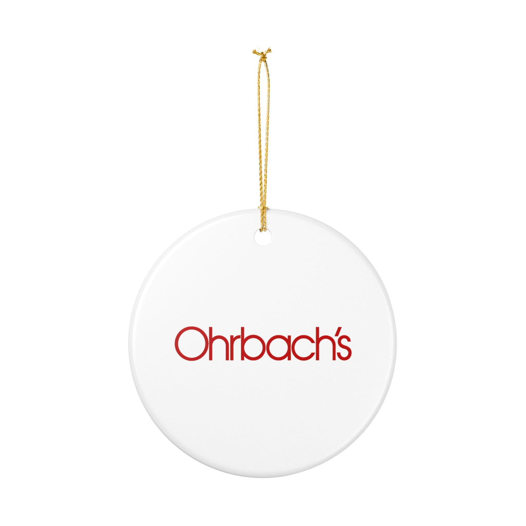 Ohrbach's Ceramic Ornament