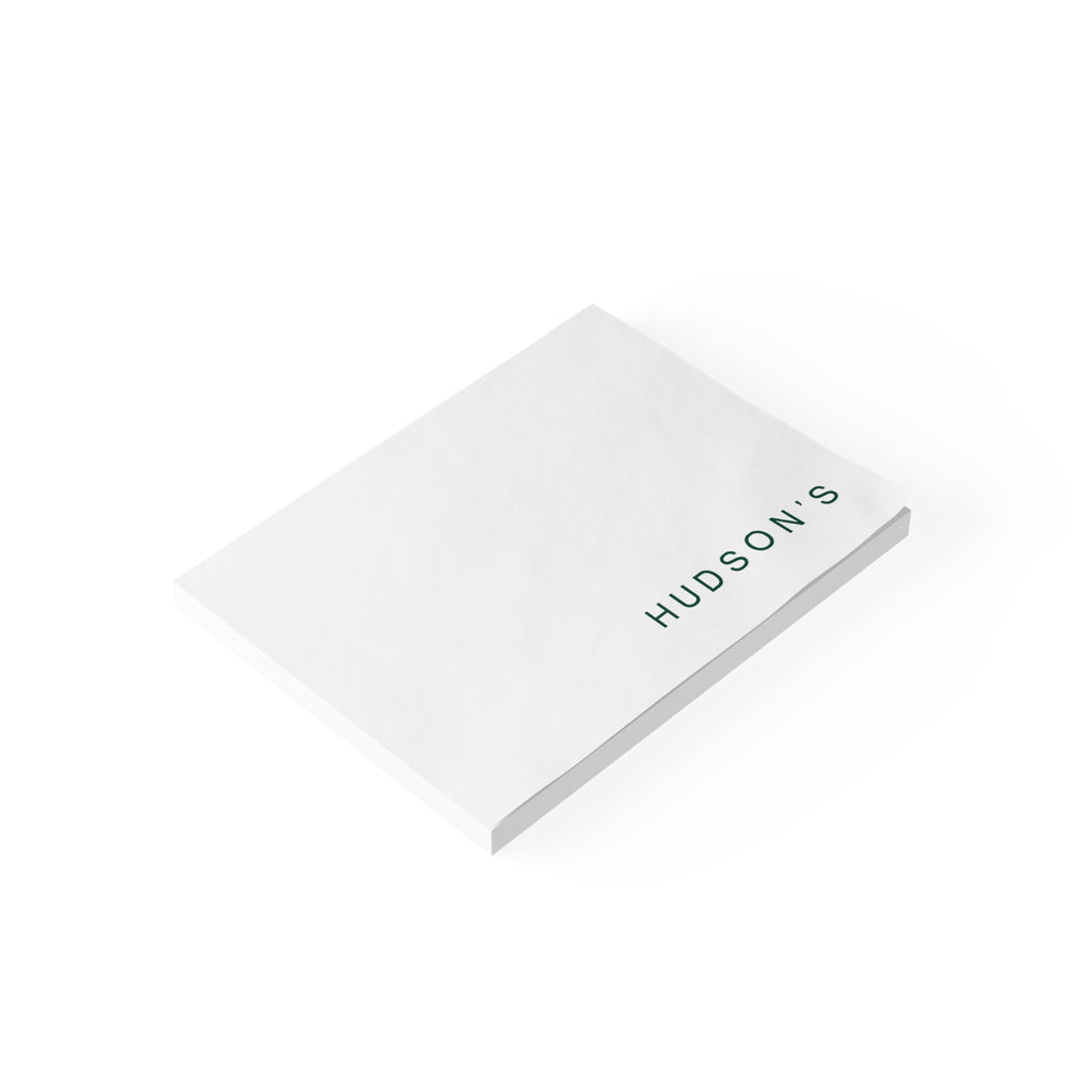 Hudson's Sticky Post-it Note Pad