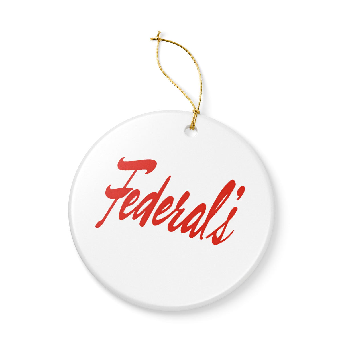 Federal's Ceramic Ornament