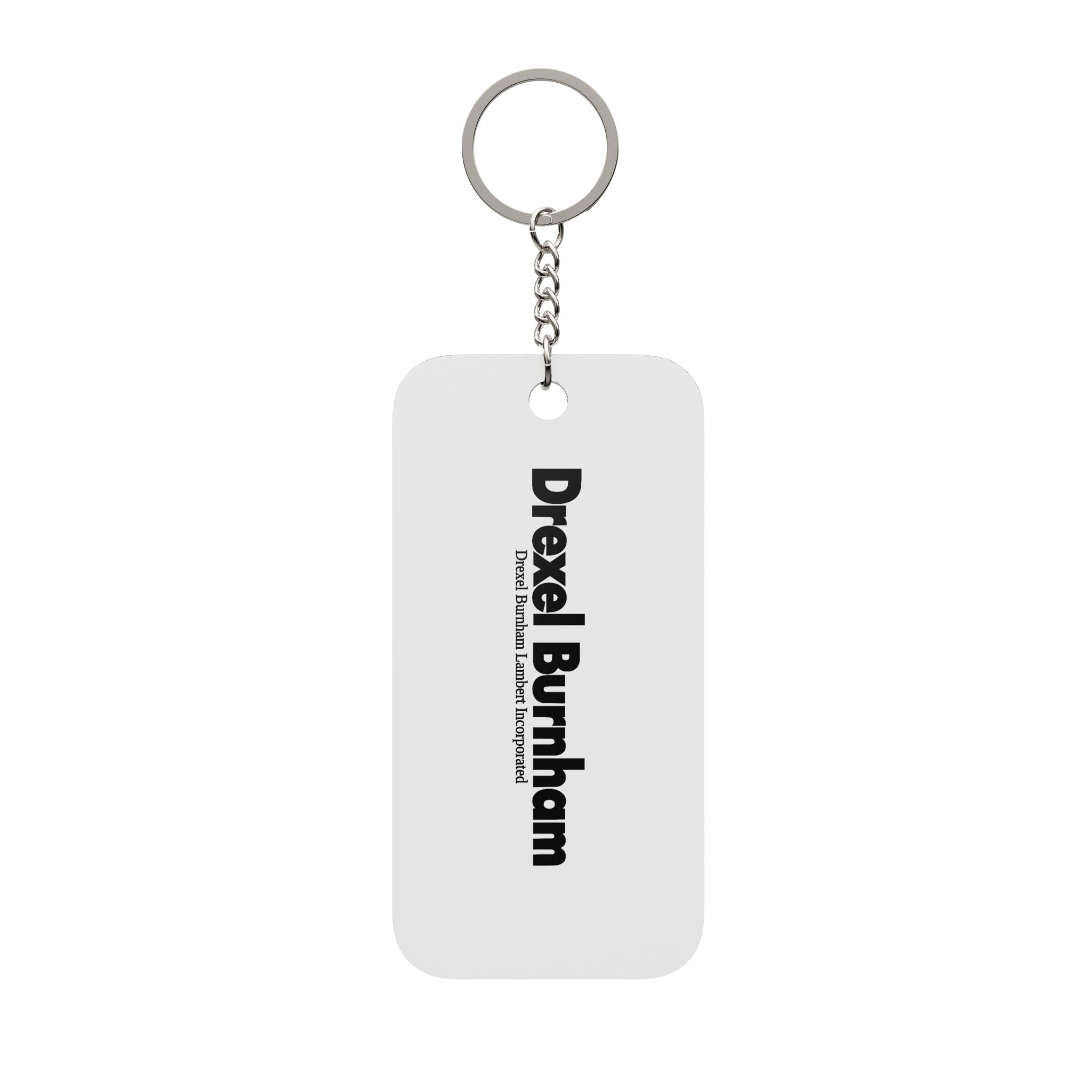Drexel Burnham Lambert Double-Sided Keychain Charm