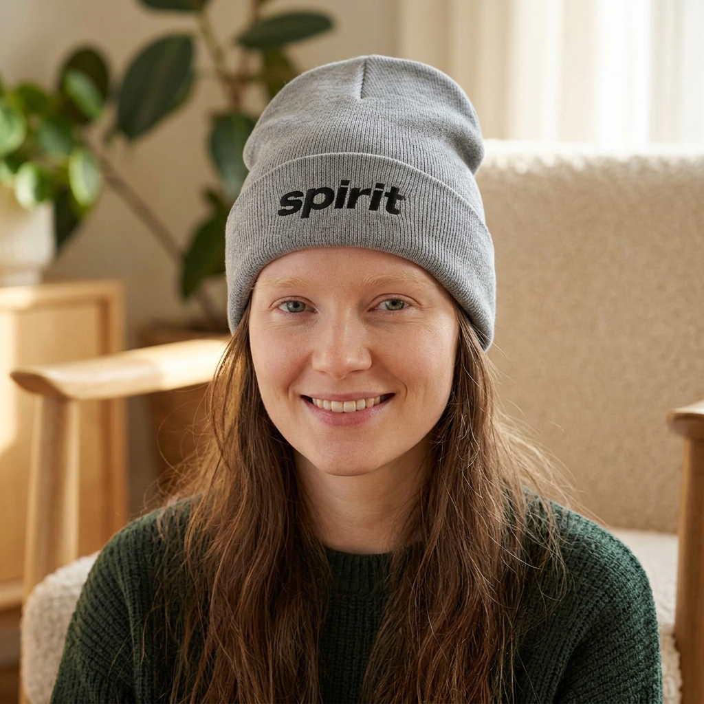 Spirit Airlines Cuff Beanie