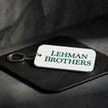 Lehman Brothers Double-Sided Keychain Charm