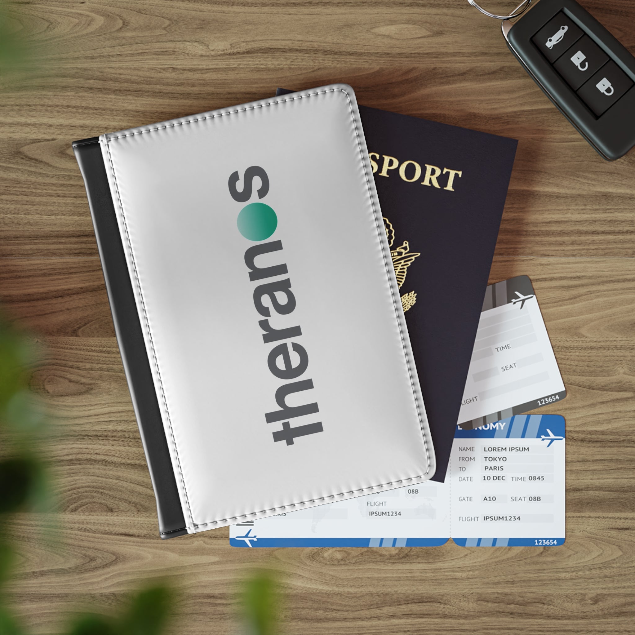 Theranos Inc. Passport Cover