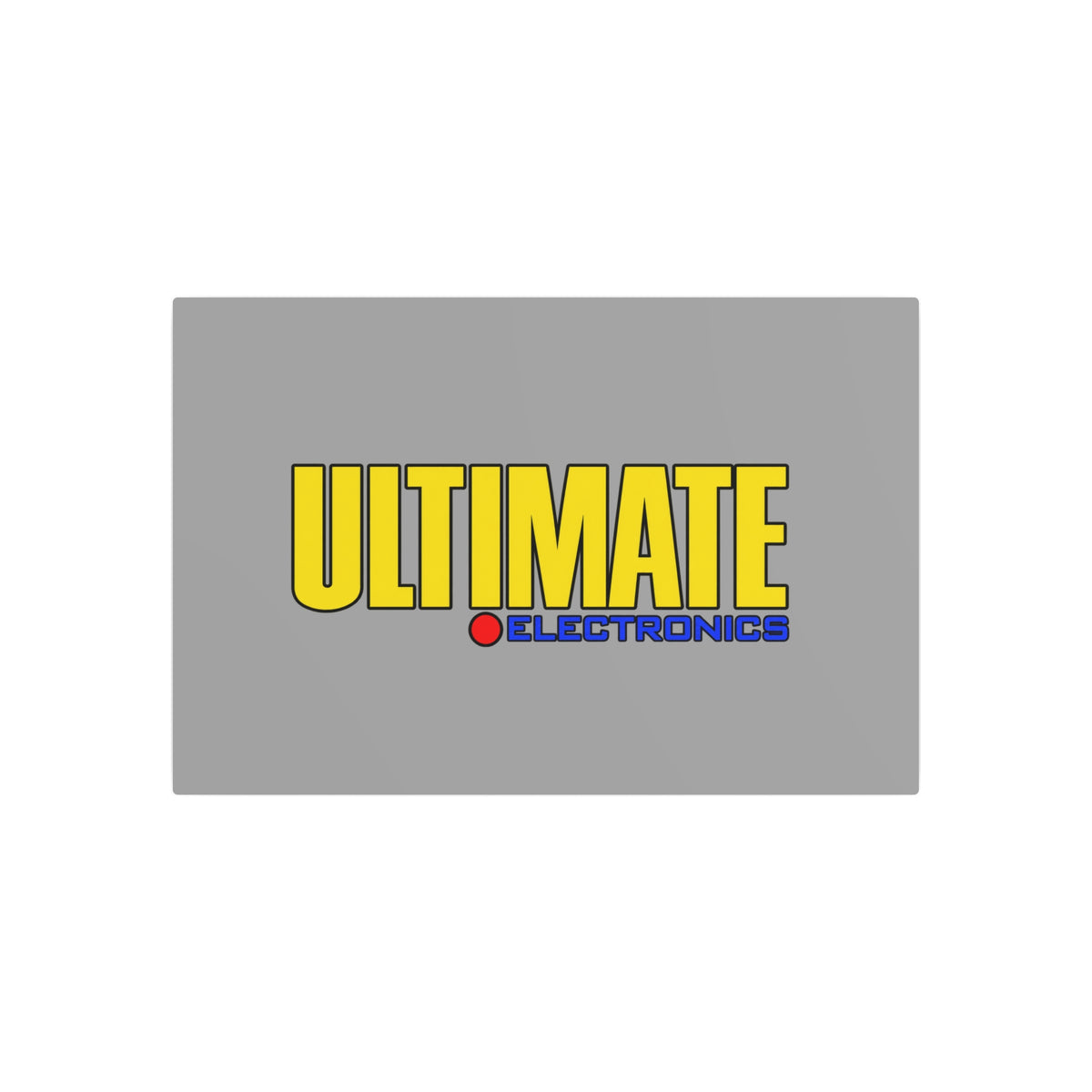 Ultimate Electronics Metal Sign