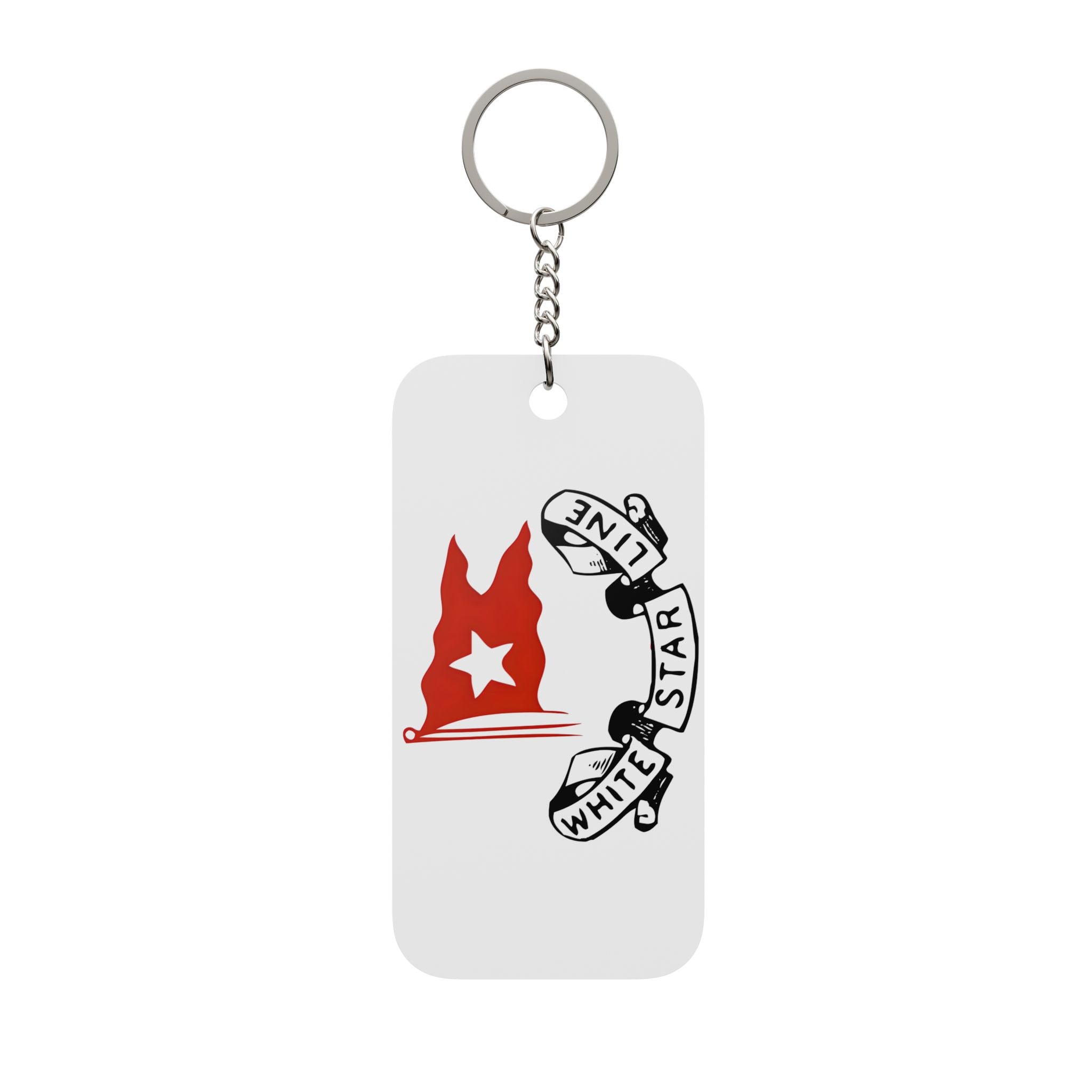 White Star Line Double-Sided Keychain Charm