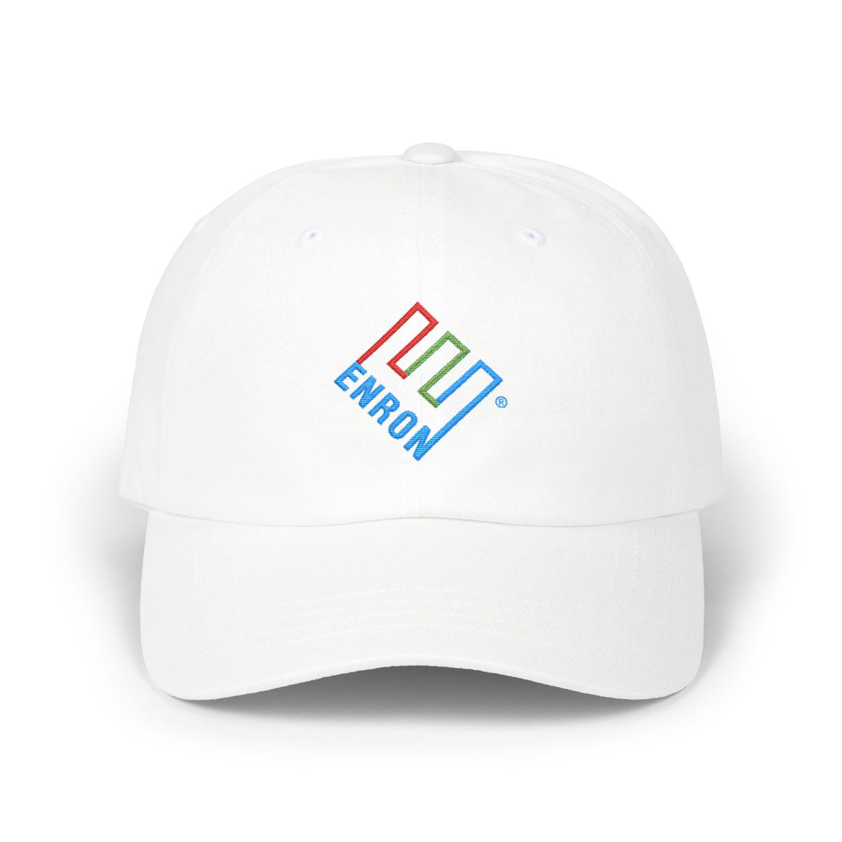 Enron Embroidered Dad Cap Hat