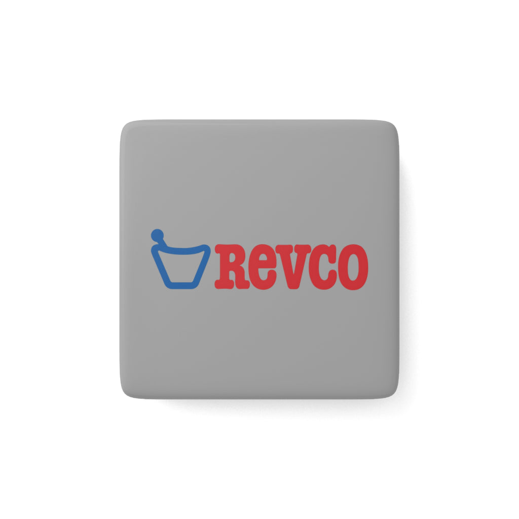 Revco Discount Drug Stores Square Porcelain Fridge Magnet