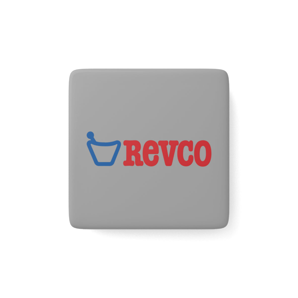 Revco Discount Drug Stores Square Porcelain Fridge Magnet