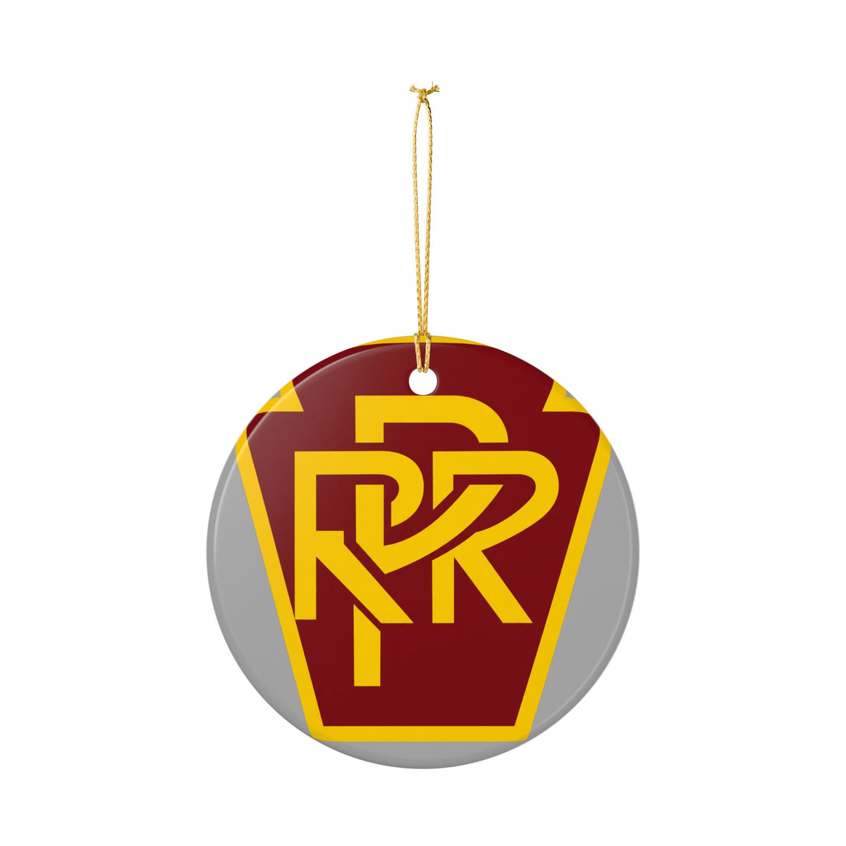 Pennsylvania Railroad Ceramic Ornament
