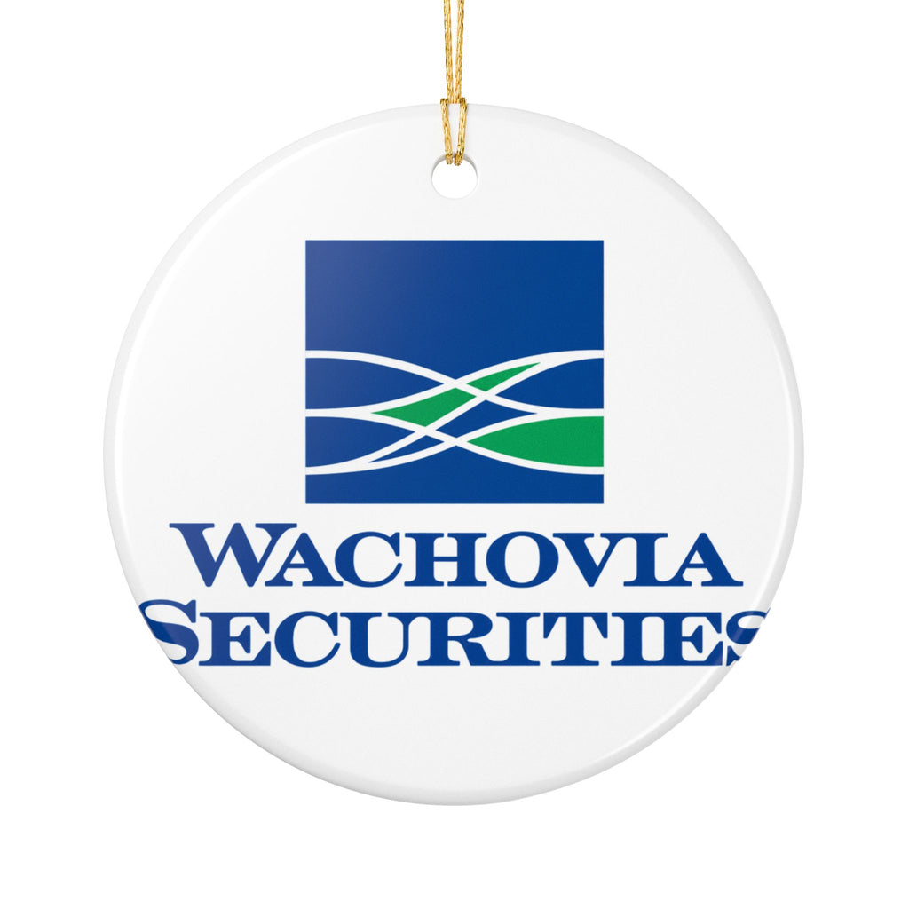 Wachovia Securities Ceramic Ornament