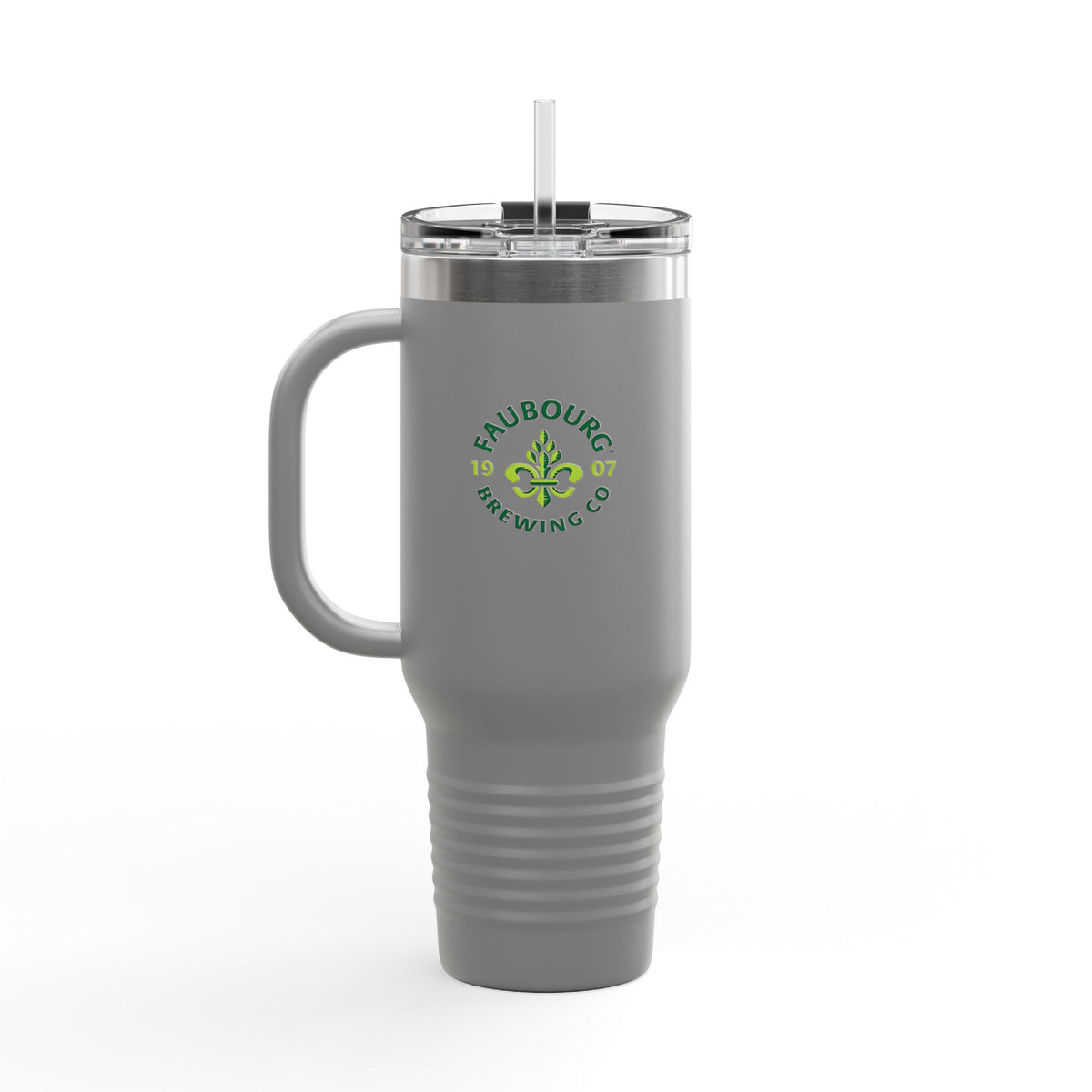 Faubourg Brewing 40oz Insulated Travel Mug Stainless Tumbler