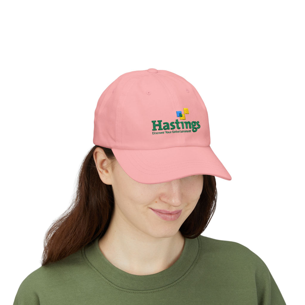 Hastings Entertainment Embroidered Dad Cap Hat