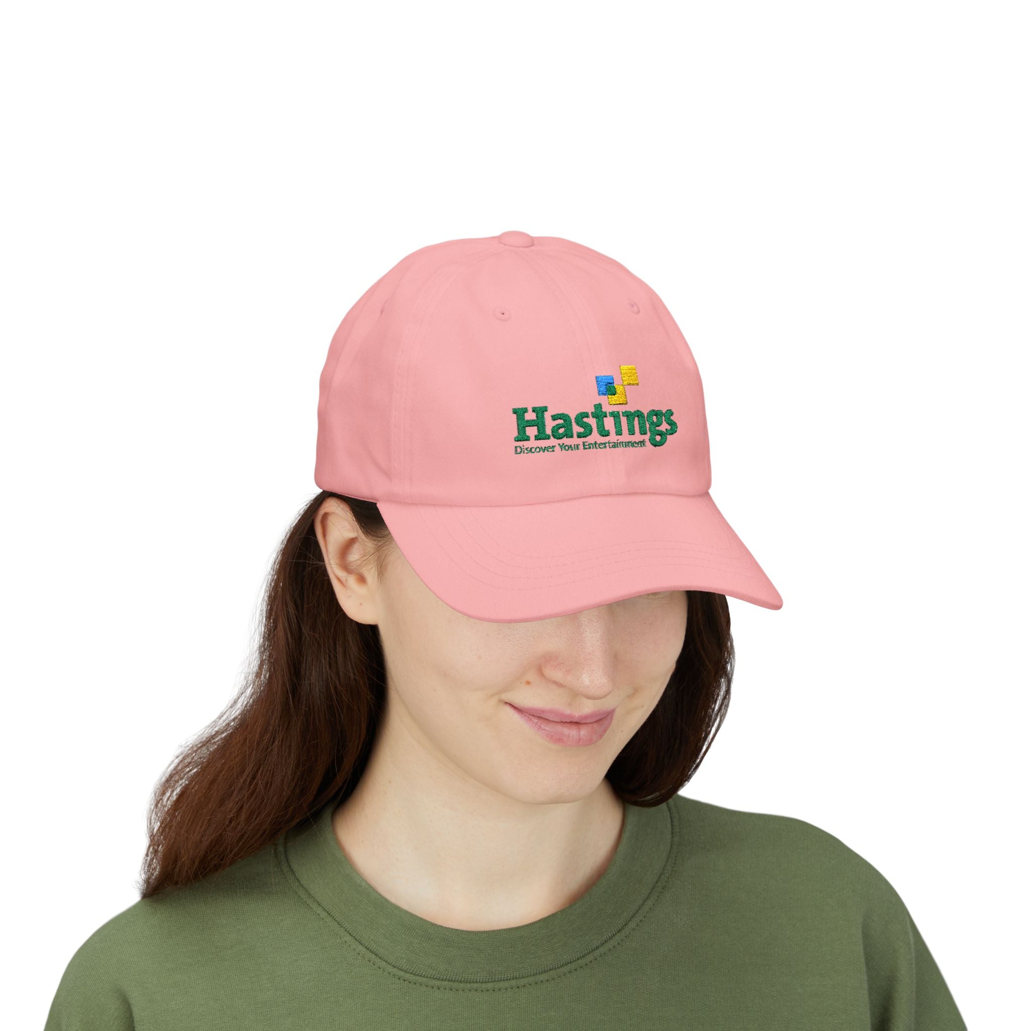 Hastings Entertainment Embroidered Dad Cap Hat