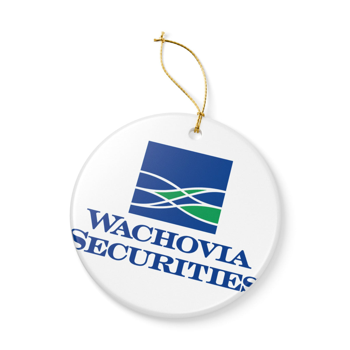 Wachovia Securities Ceramic Ornament