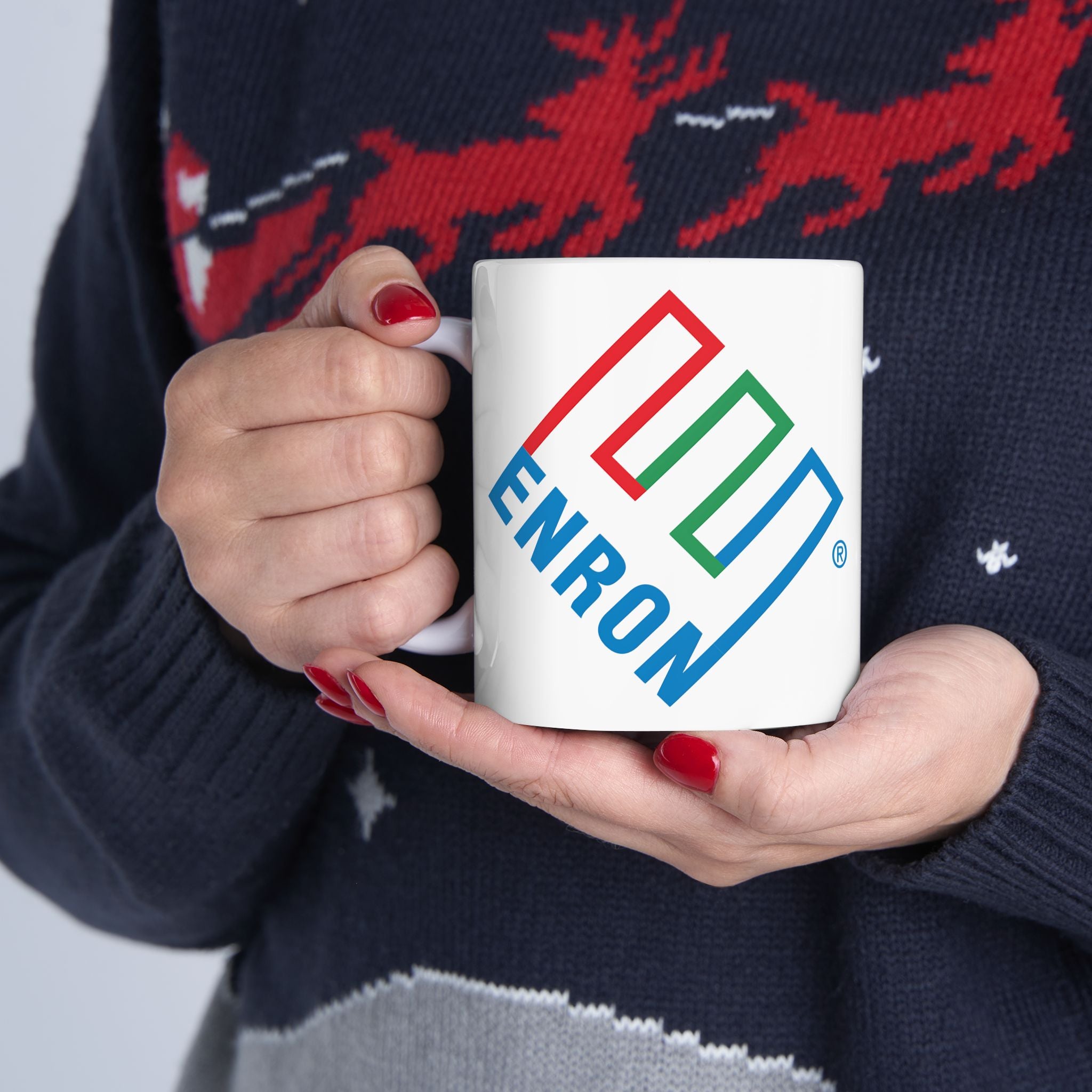 Enron Ceramic Coffee Mug
