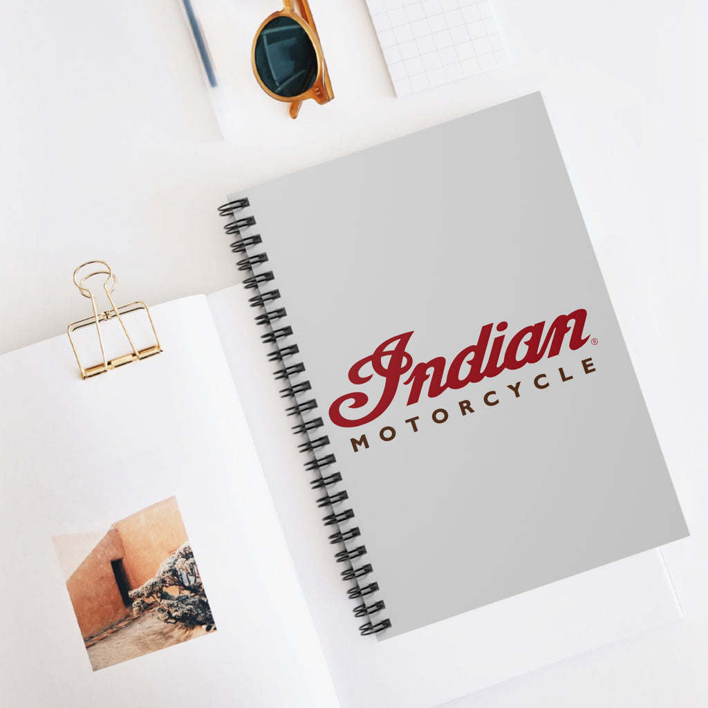 Indian Motorcycle Spiral Notebook