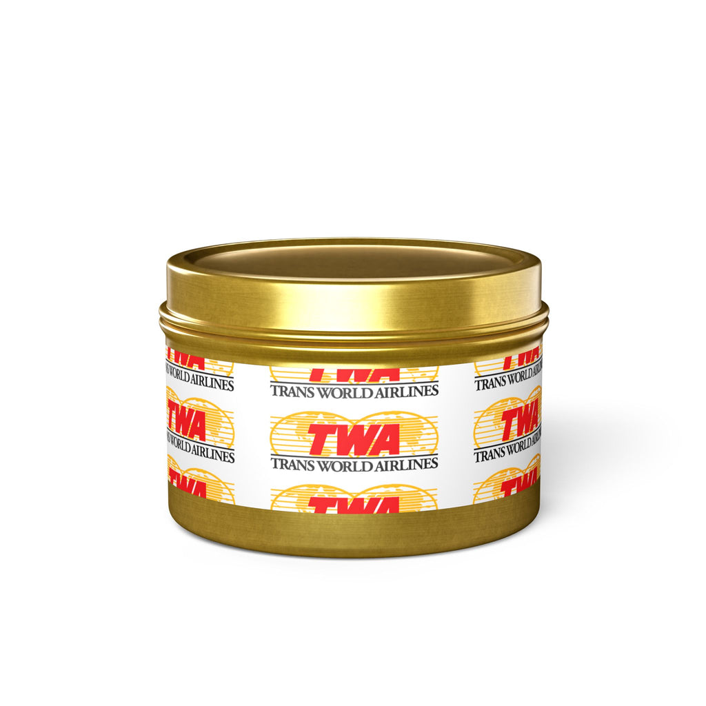 Trans World Airlines (TWA) Tin Candle