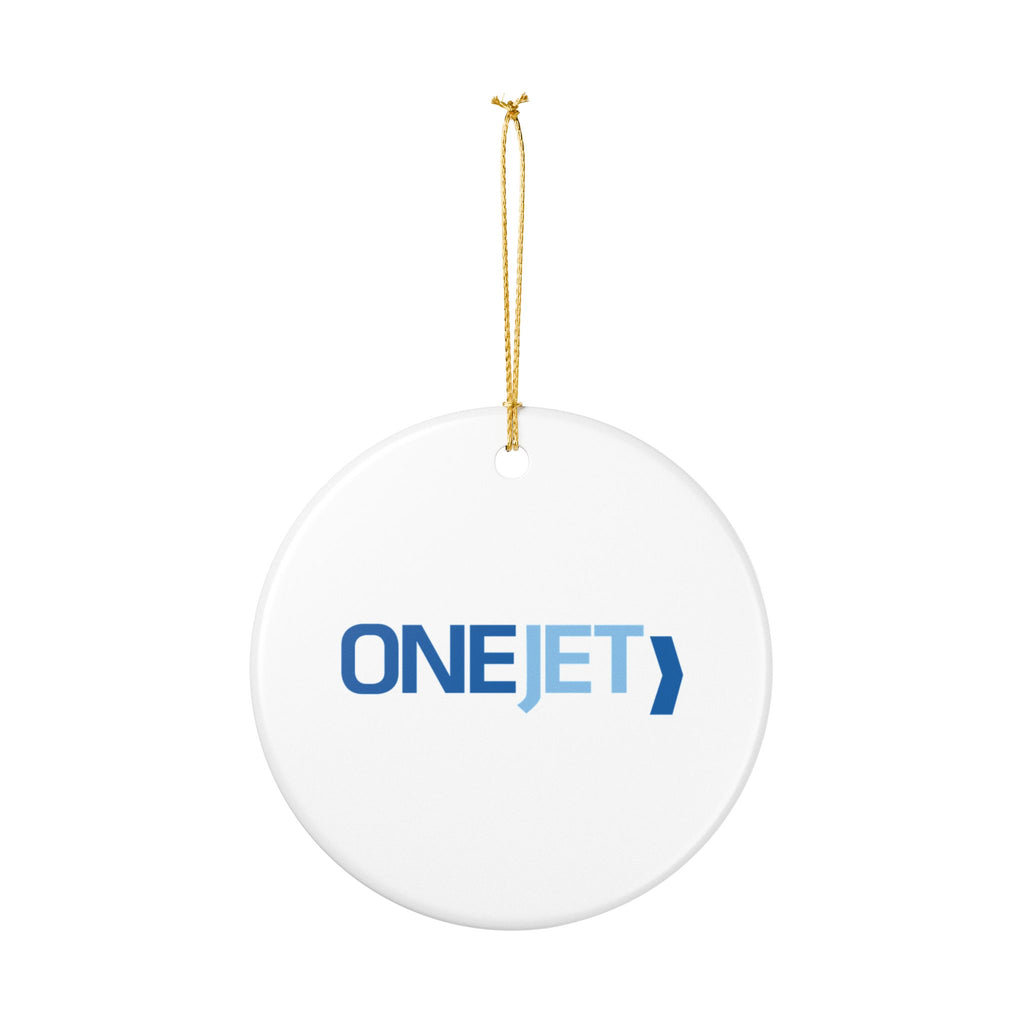OneJet Ceramic Ornament