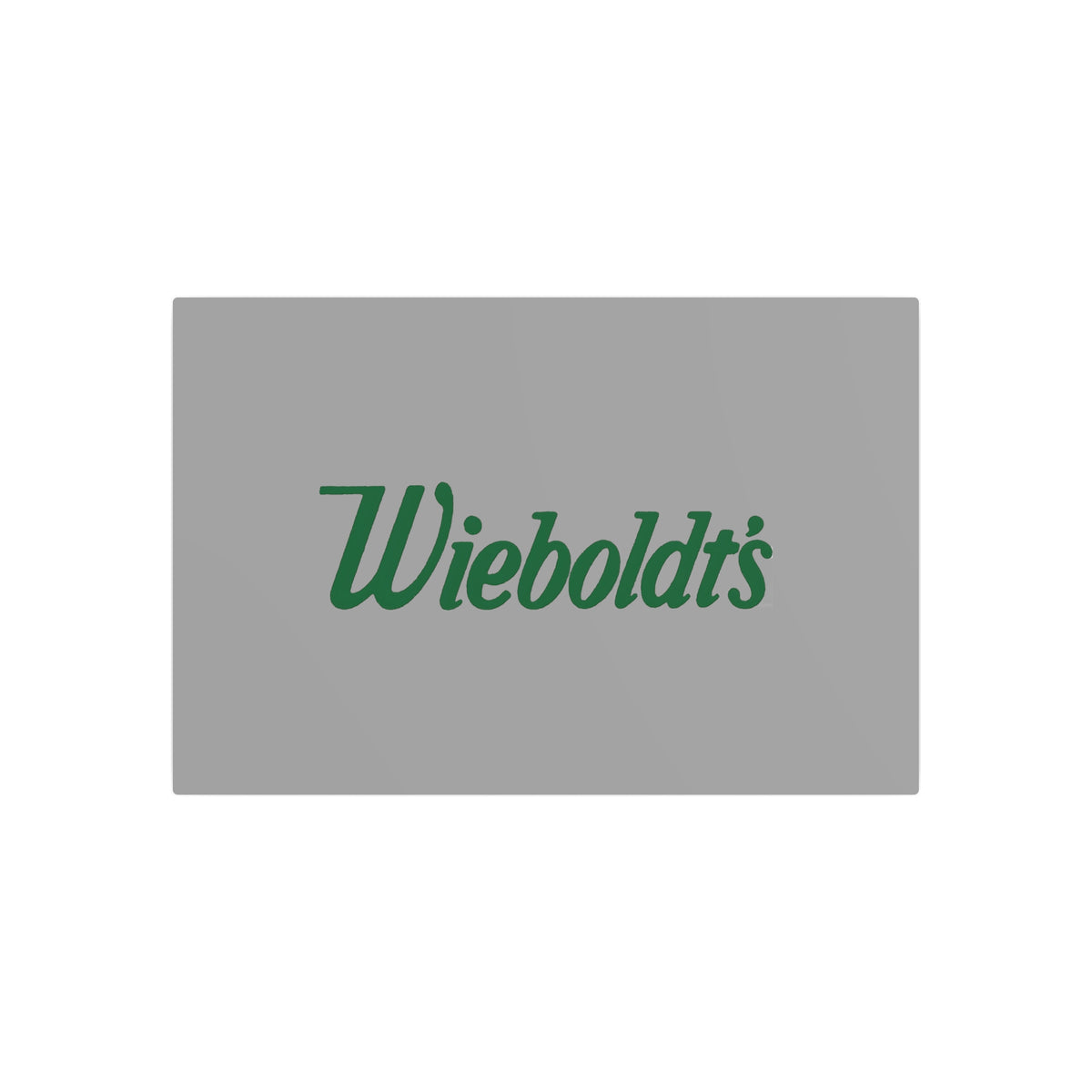 Wieboldt's Metal Sign