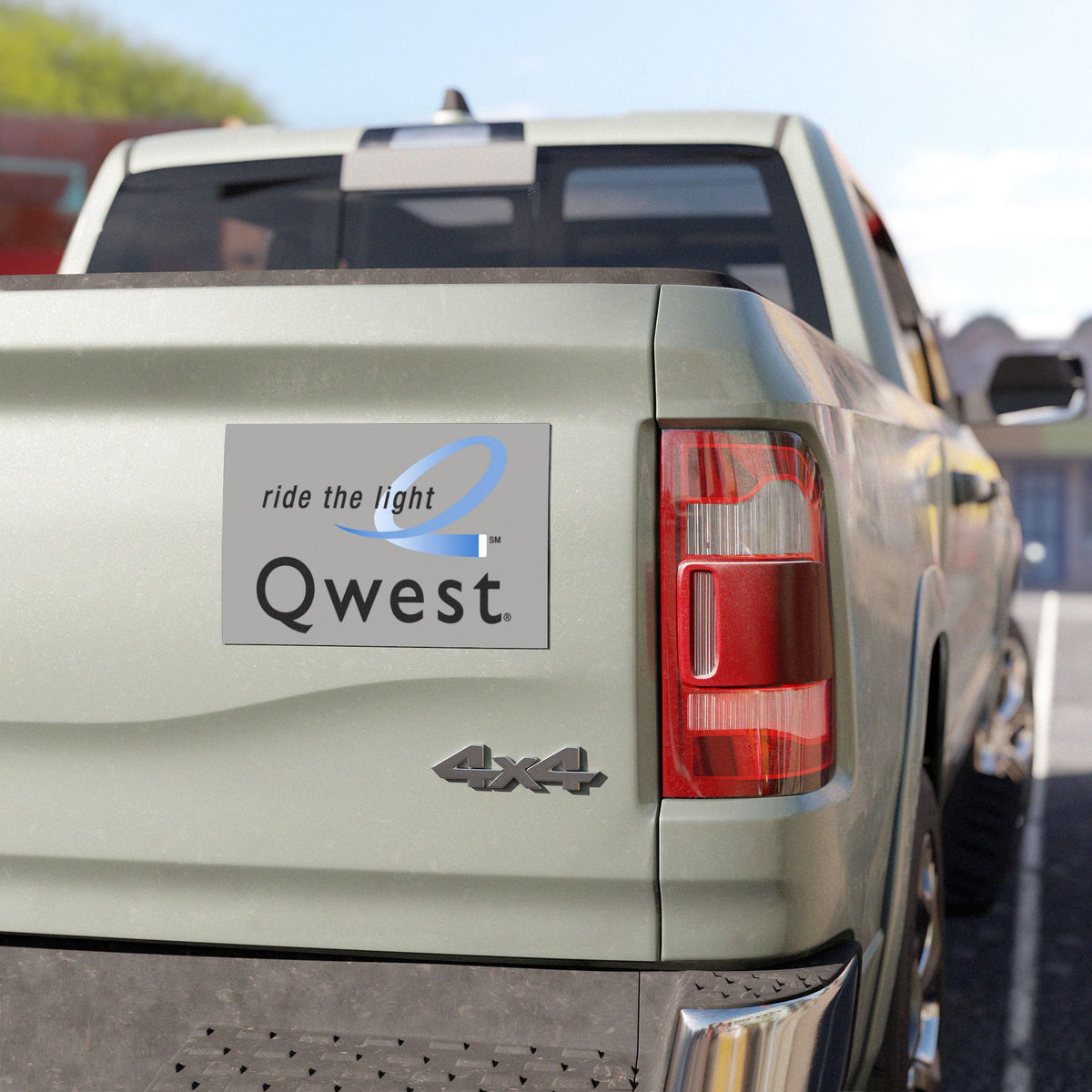 Qwest Car Magnet