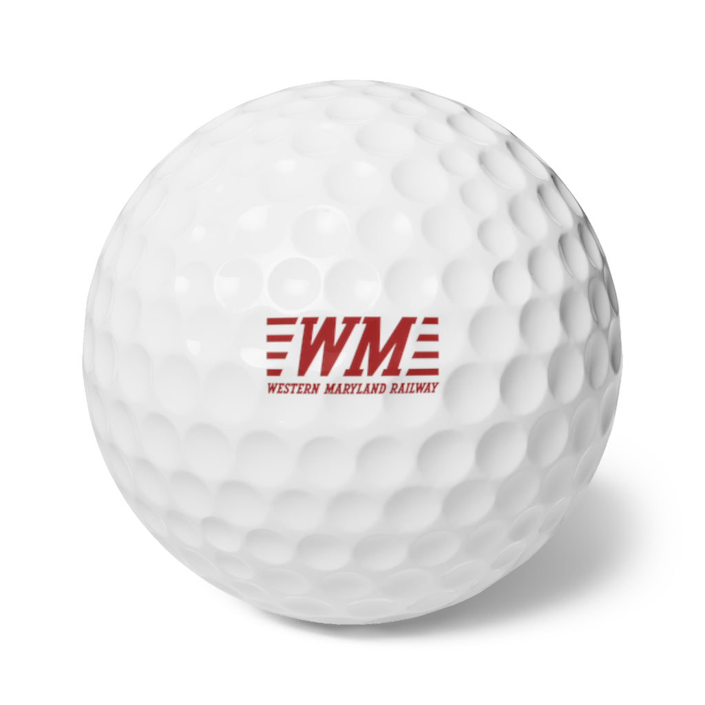 Western Maryland Railway Golf Balls
