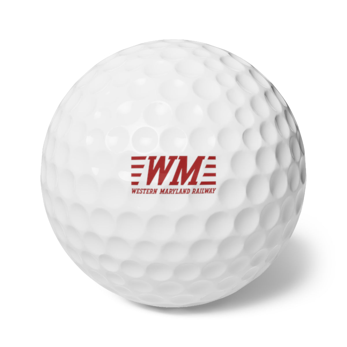 Western Maryland Railway Golf Balls